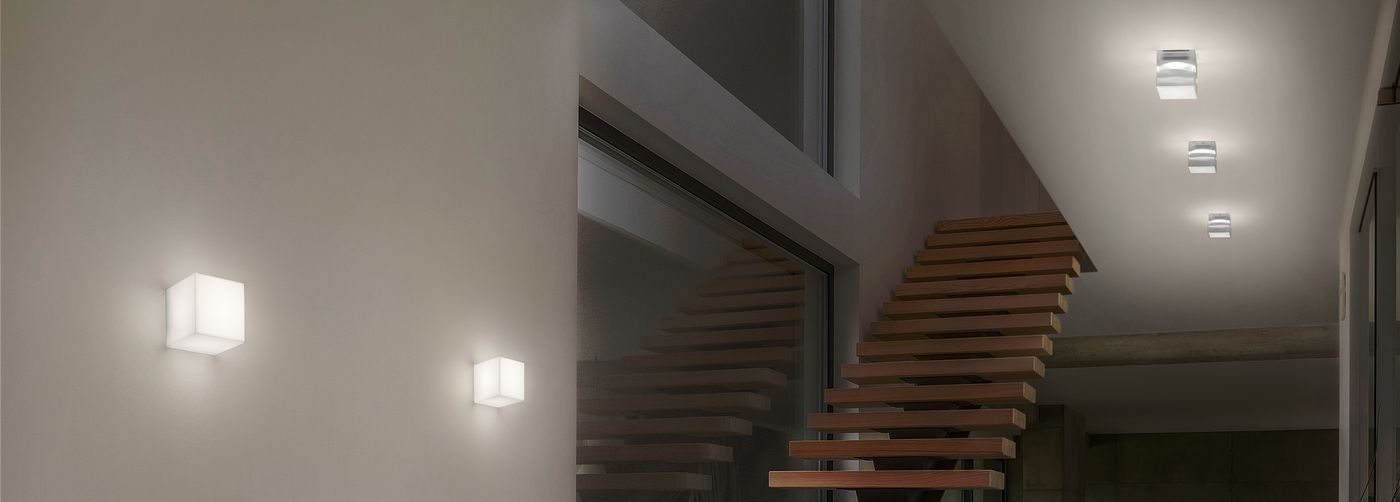 stropní svítidla pro osvětlení schodiště